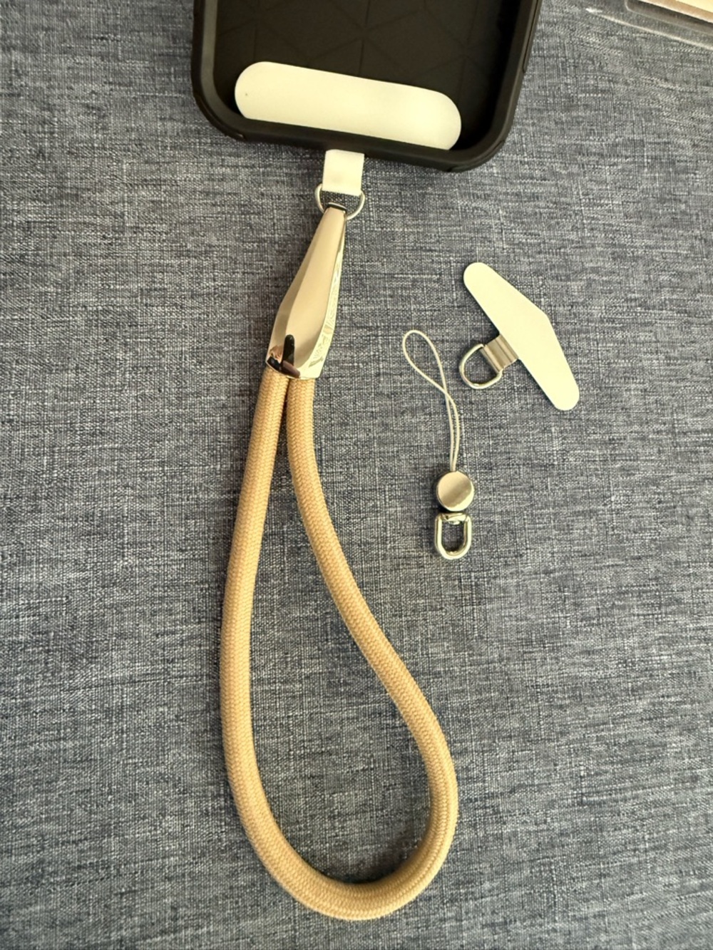 Phone Wristlet Strap with Metal Clip